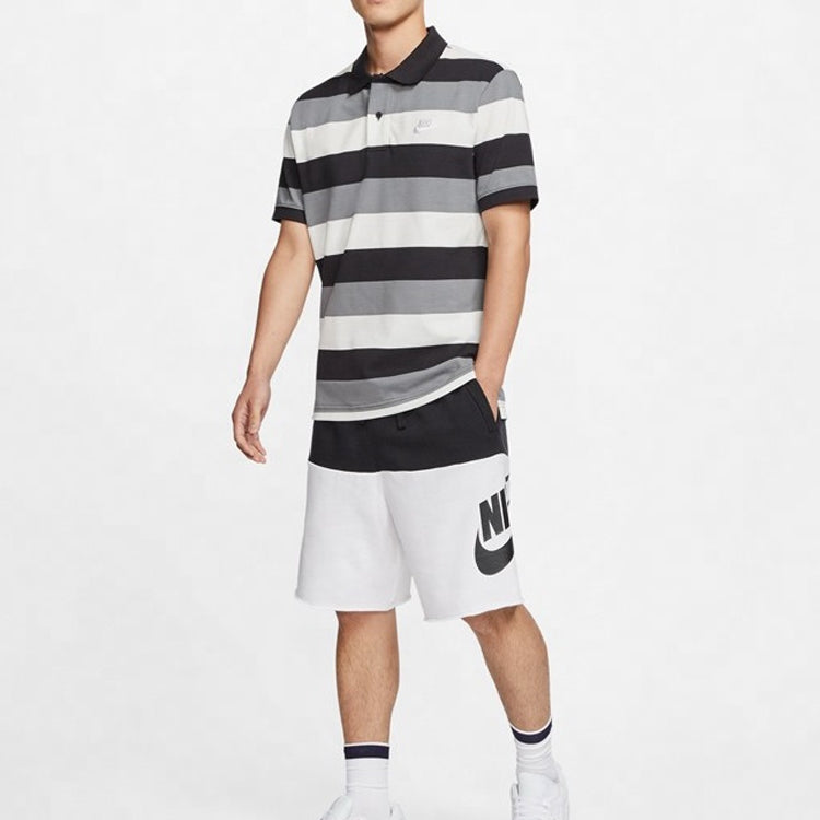 Nike Sportswear TEE polo Men Black/Grey Blackgray CJ4466-010