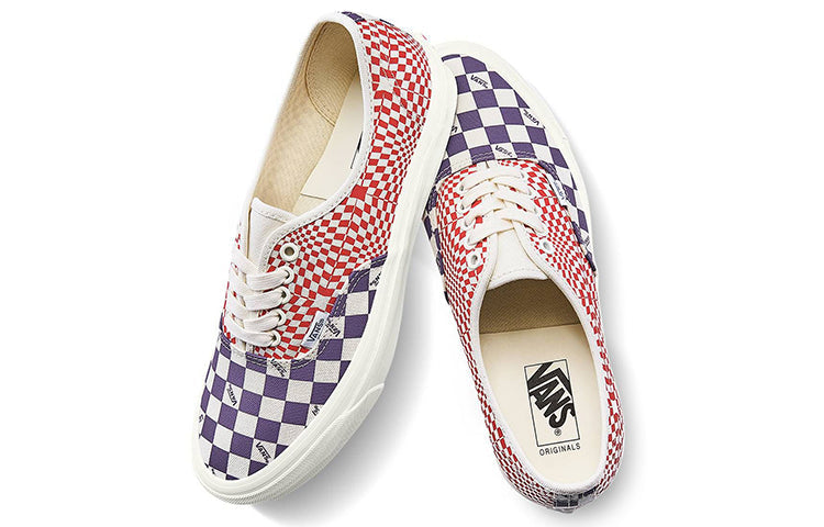 Vans OG Authentic LX 'Logo Check Indigo Red' VN0A4BV91XR