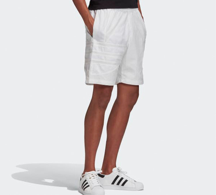 adidas originals Bg Trefoil Ts Large Logo Sports Shorts White FN0001