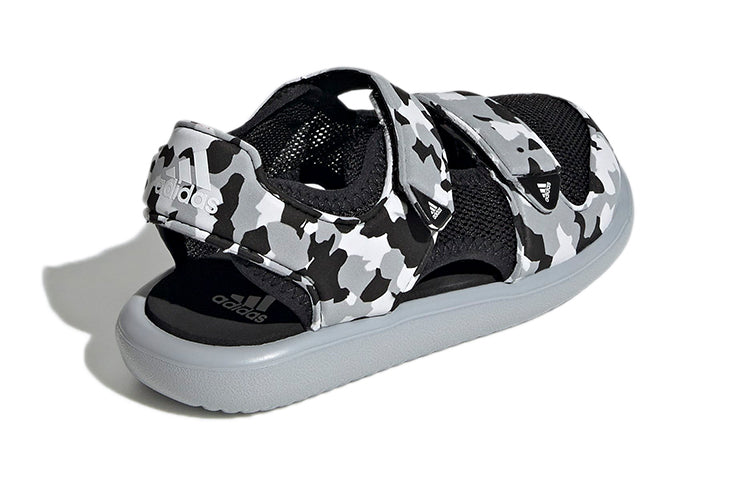 (PS) adidas Comfort Casual Sports Black Gray Sandals 'Black Gray' GZ1307