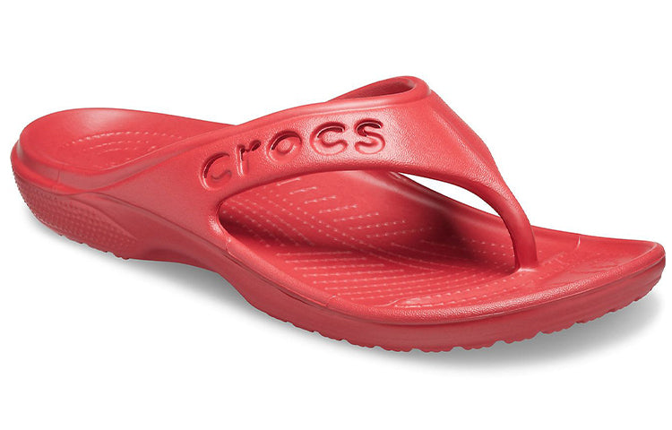 Crocs Baya Minimalistic Casual Flat Flip-Flops Red 11999-6EN