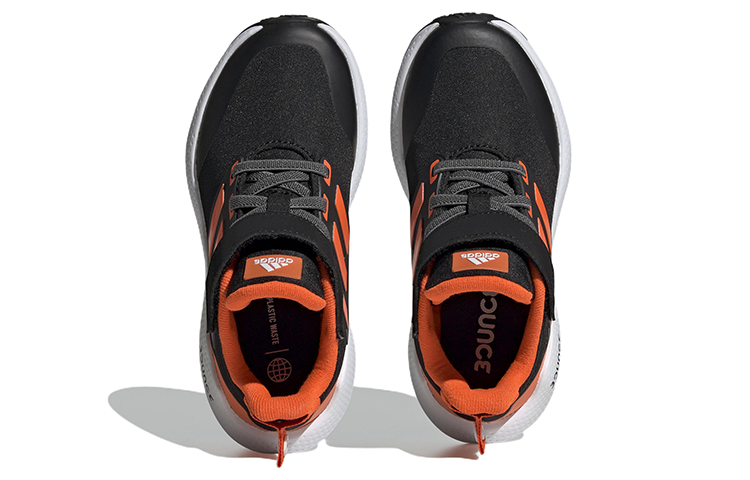 (PS) adidas EQ21 Run 2.0 Elastic Lace 'Black Impact Orange' GZ2307