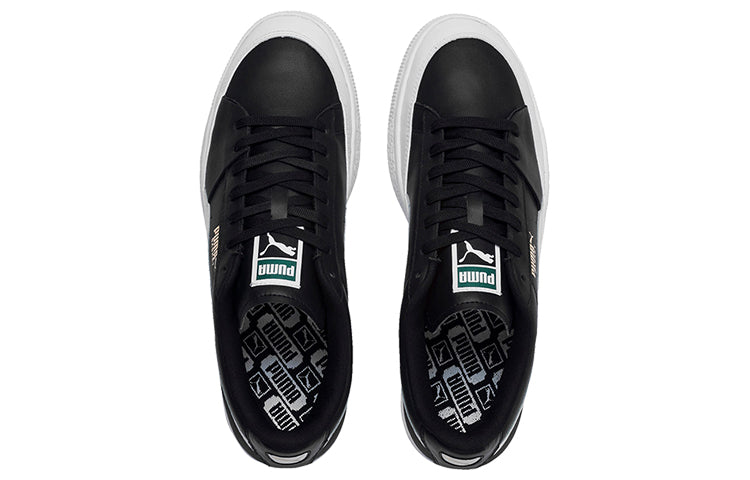 (WMNS) PUMA Basket Skate Black/White 369175-01