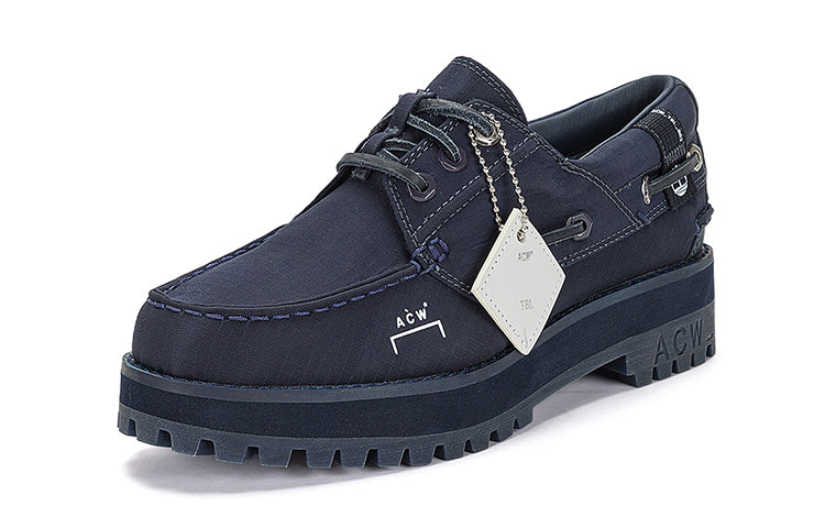 (WMNS) Timberland x A COLD WALLWaterproof Authentic 3 Eye Boat Shoe 'Navy' A684KW