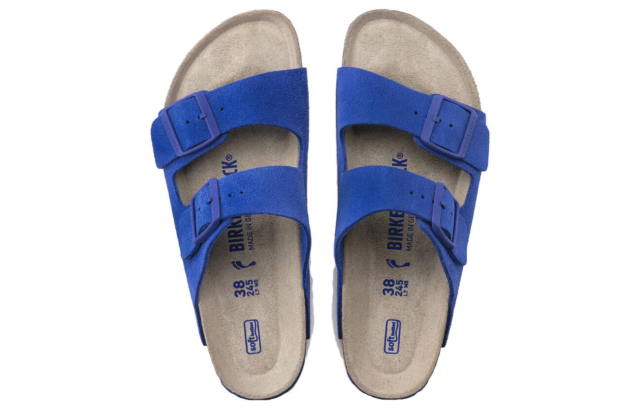Birkenstock Arizona SFB VL Suede Sandals 'Ultra Blue' 1022298