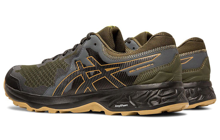 ASICS Gel-Sonoma 4 4E Wide 'Olive Canvas Black' 1011A178-300