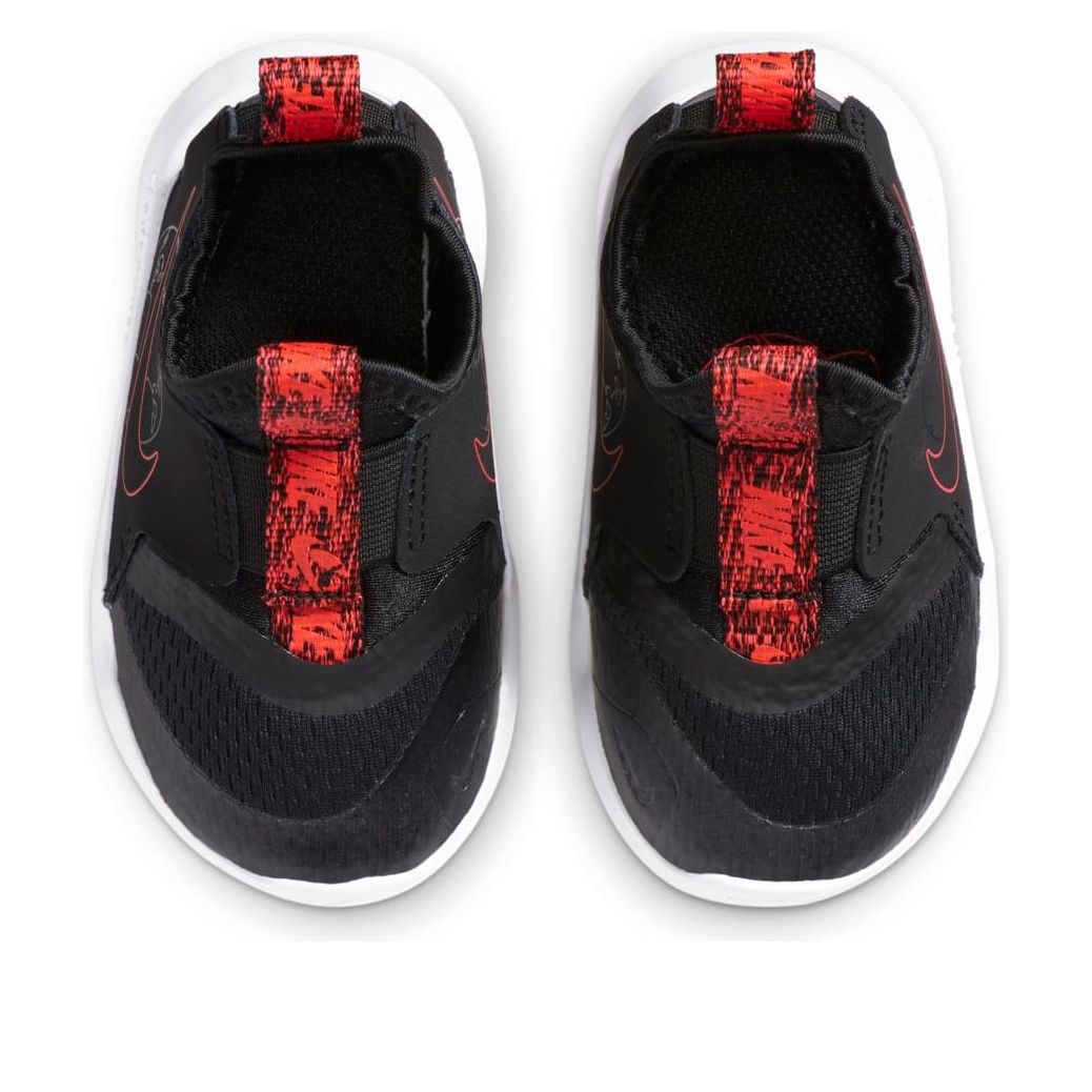 (TD) Nike Flex Runner SE 'Black Bright Crimson' CZ6540-001