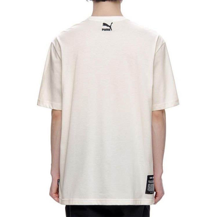 PUMA CENTRAL SAINT MARTIN Crossover Printing Short Sleeve White 597188-02