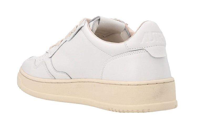 AUTRY Medalist Leather Trainers 'White' AULM-LD06