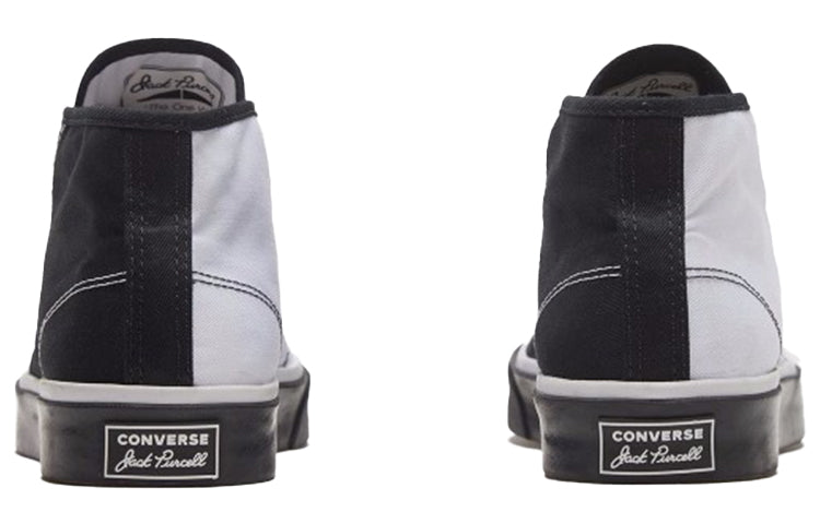 Converse Jack Purcell Mid 'White Black' 168993C