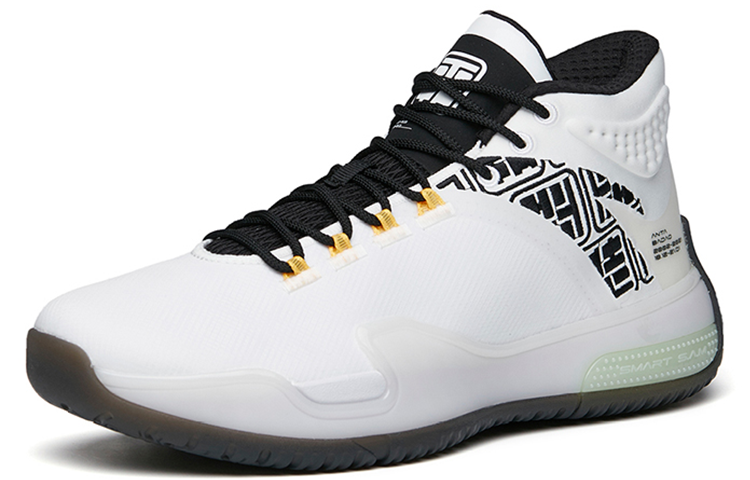 ANTA Basketball Series Sneakers Mid 'White Black' 112141614-3