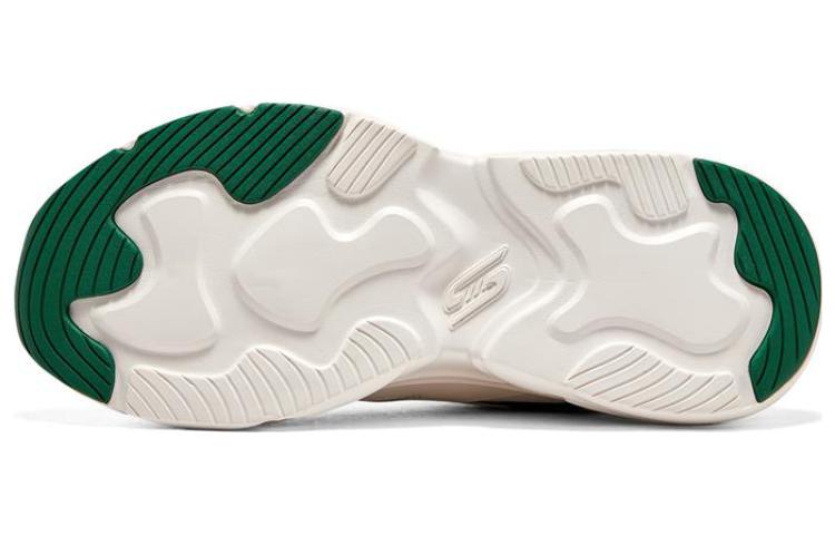 (WMNS) Skechers Bobs Bamina 2 'White Green' 117363-OWGN