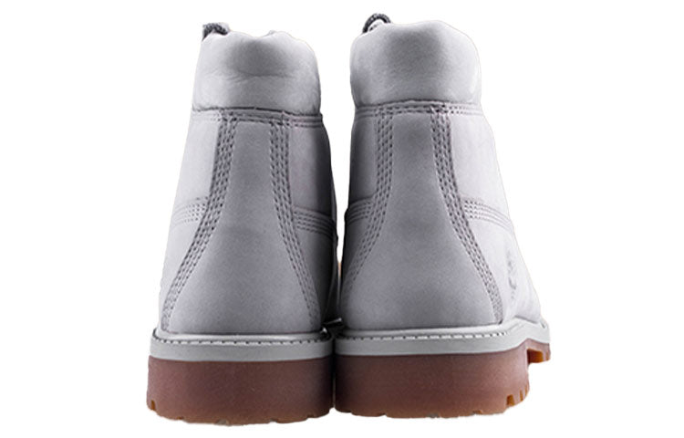 (WMNS) Timberland 50th Anniversary Edition Premium 6 Inch Waterproof Boot 'Light Grey Nubuck' TB0A1KTK