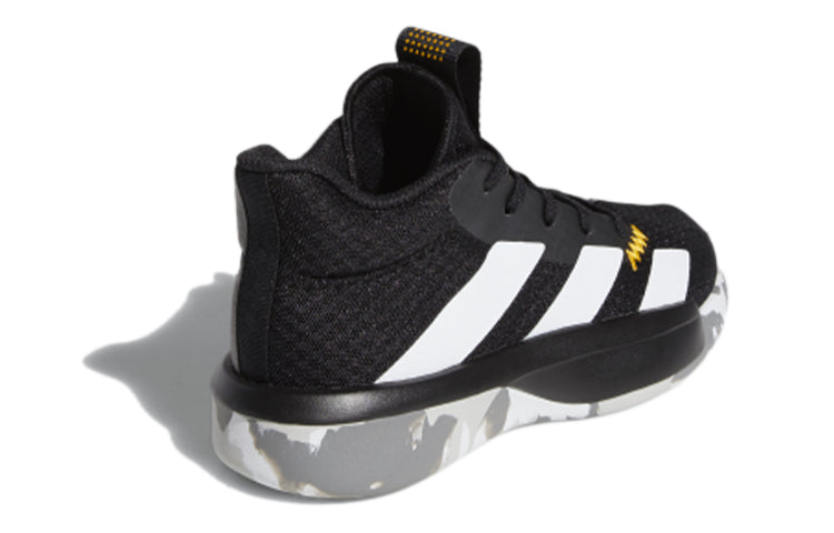 (GS) adidas Pro Next 2019 J 'Black White Gold' F97305