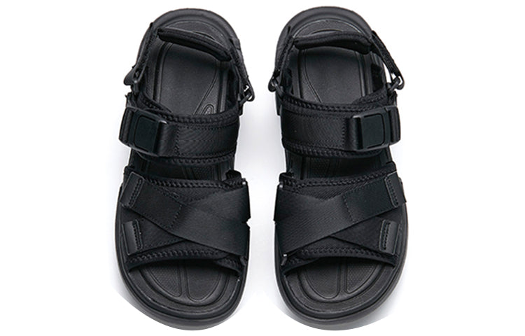 (WMNS) ANTA BaDao Sandals 'Black' 122238501-1