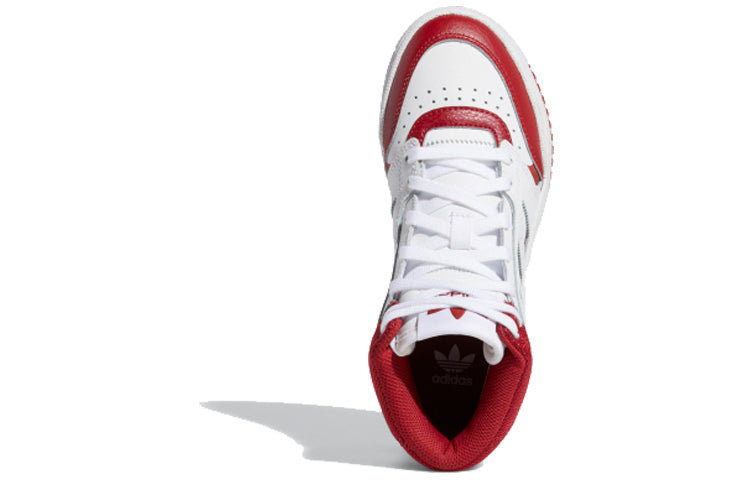 (GS) adidas originals Drop Step J 'White Red' EE8759