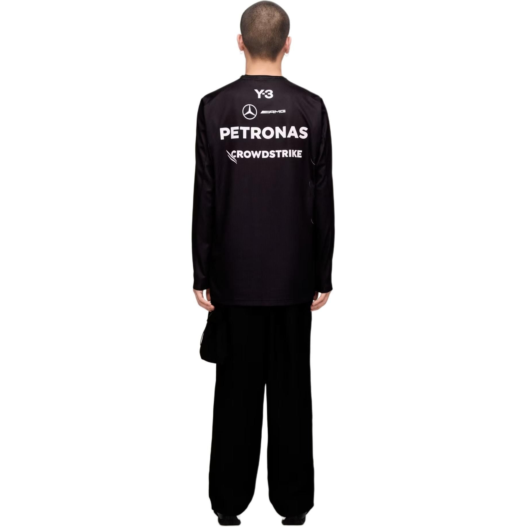 adidas Y-3 F1 Driver Jersey 'Black' KQ9852