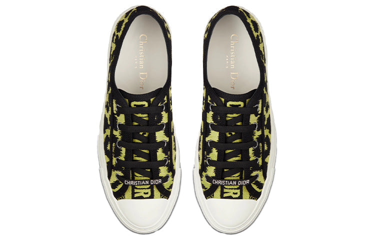 (WMNS) DIOR Walk'n'dior Sneakers 'Black Green' KCK211LPE_S46H