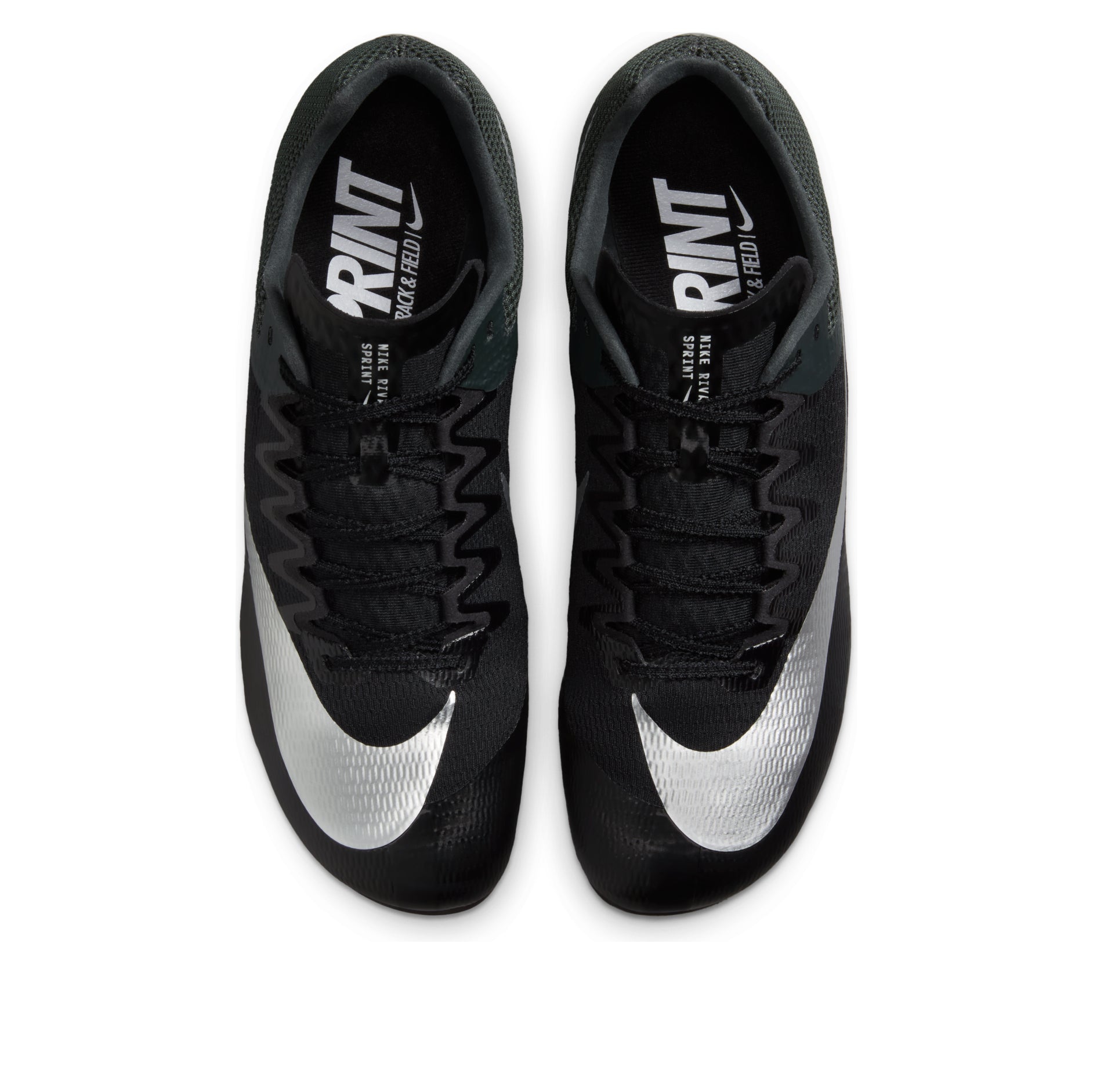 Nike Air Zoom Rival Sprint 'Black Metallic Silver' FZ9663-001