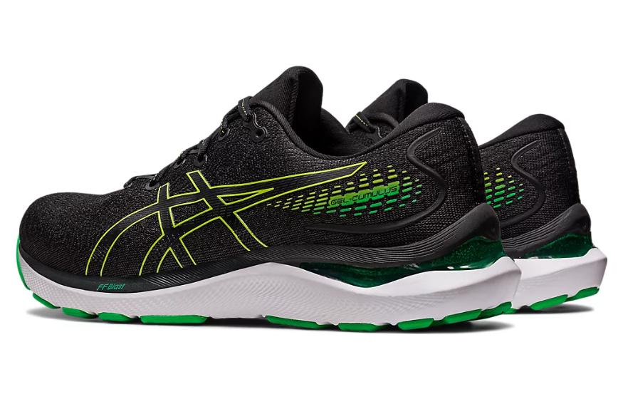 ASICS Gel-Cumulus 24 'Black Lime Zest' 1011B366-012