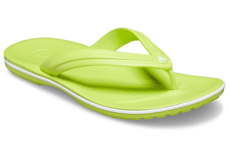 Crocs Crocband Lightweight Cozy Casual Flip-Flops Unisex Green 11033-3T1