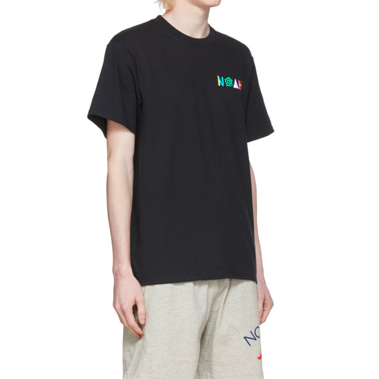 NOAH Unisex NYC More Core Logo Printing Tee Black T7SS20BLK