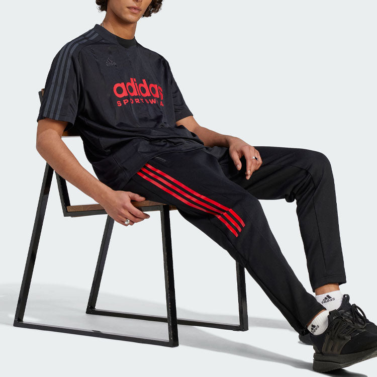 adidas Tiro Logo Tee 'Black' IQ0895
