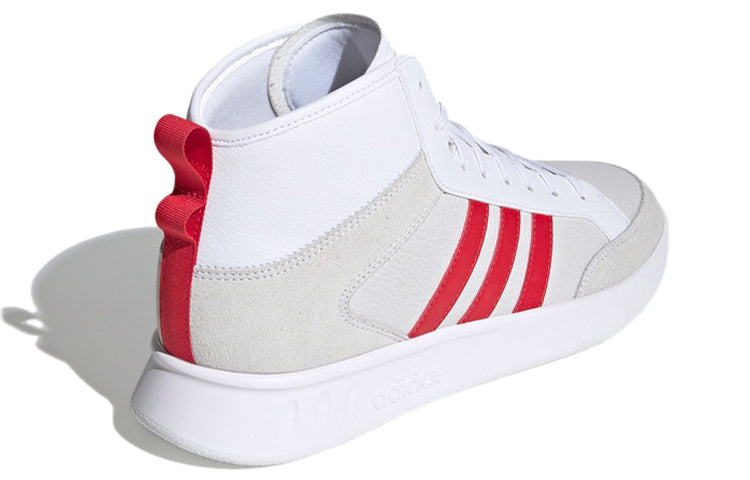 adidas Court80s Mid White/Grey/Red FY2731