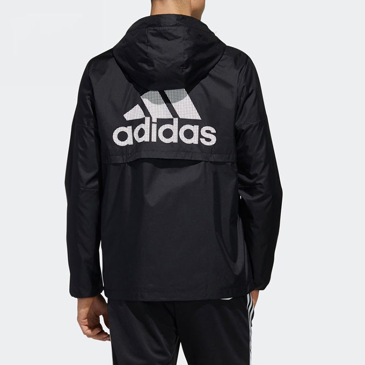 adidas Must Haves Windbreaker CLEAN - Black GF3965