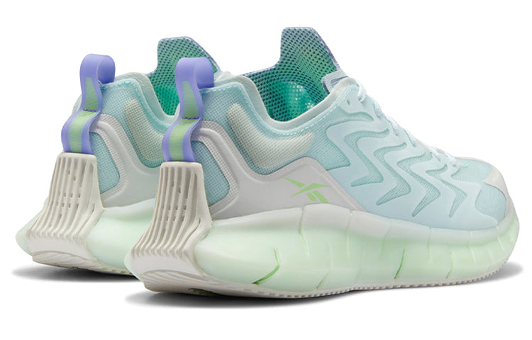 (WMNS) Reebok Zig Kinetica 21 Shoes White/Green FX9410