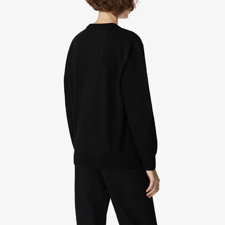 (WMNS) KENZO SS21 Tiger Head Pattern Loose Long Sleeves Black Hoodie FB52SW8964MO-99