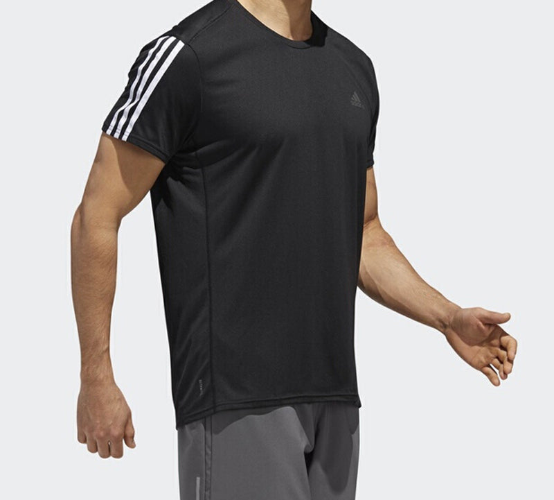 adidas Climalite Running Gym Short Sleeve Black DM1665