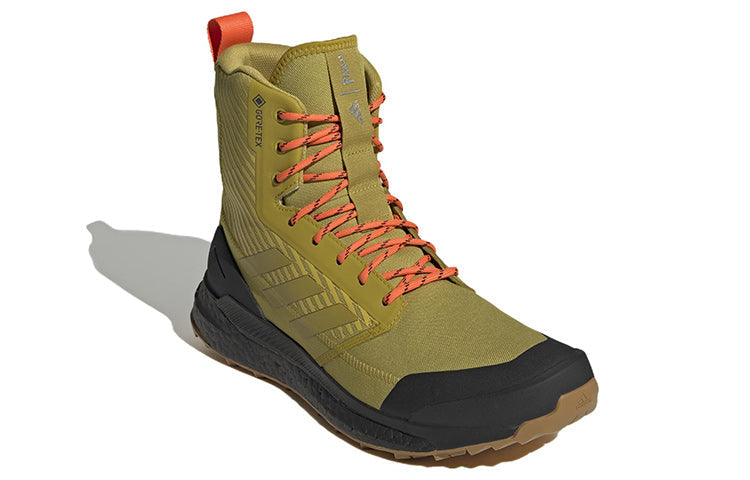 adidas TERREX Free Hiker XPL GORE-TEX Boots 'Pulse Olive Gum' GX3865