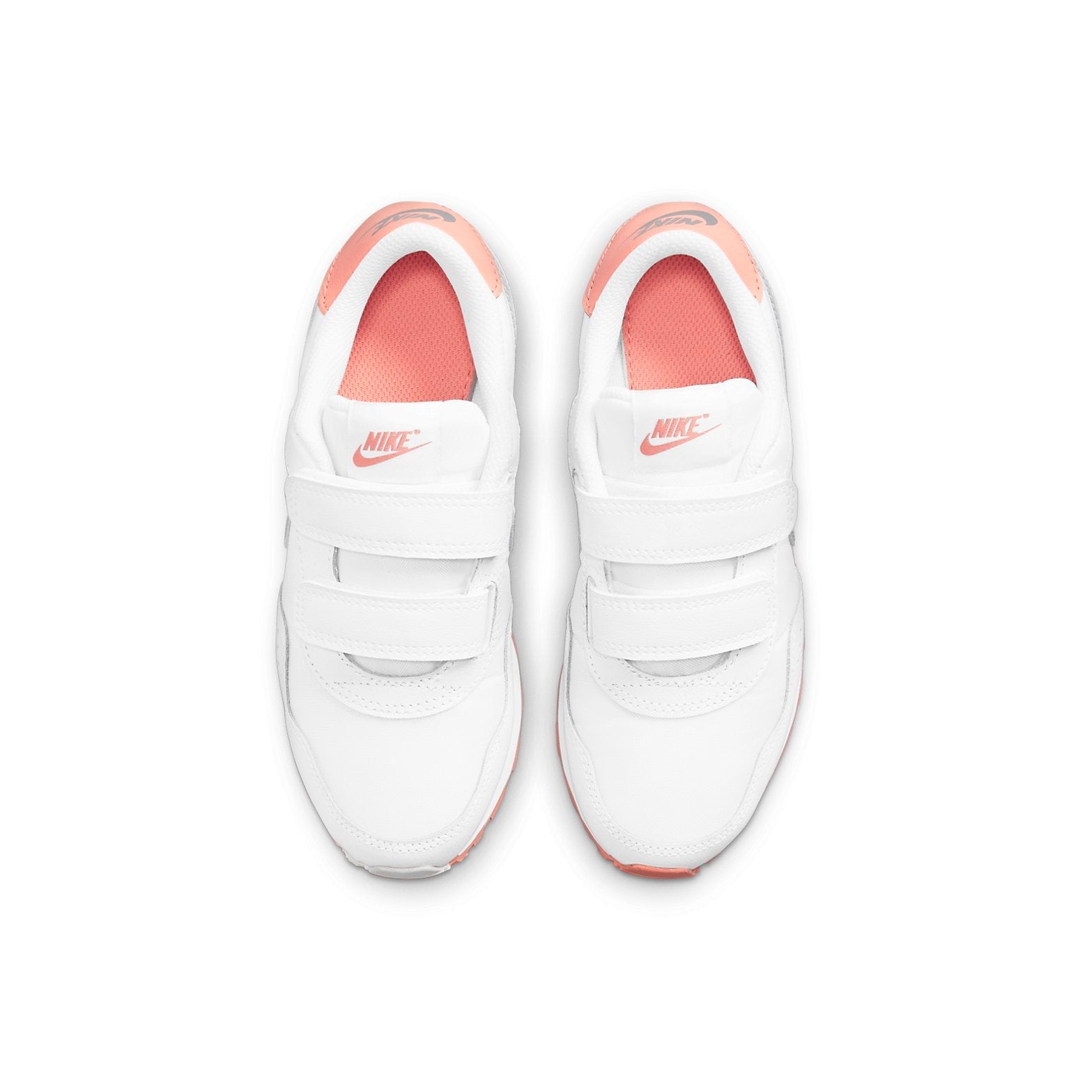 (PS) Nike MD Valiant White Metallic Silver 'White Orange' CN8559-101
