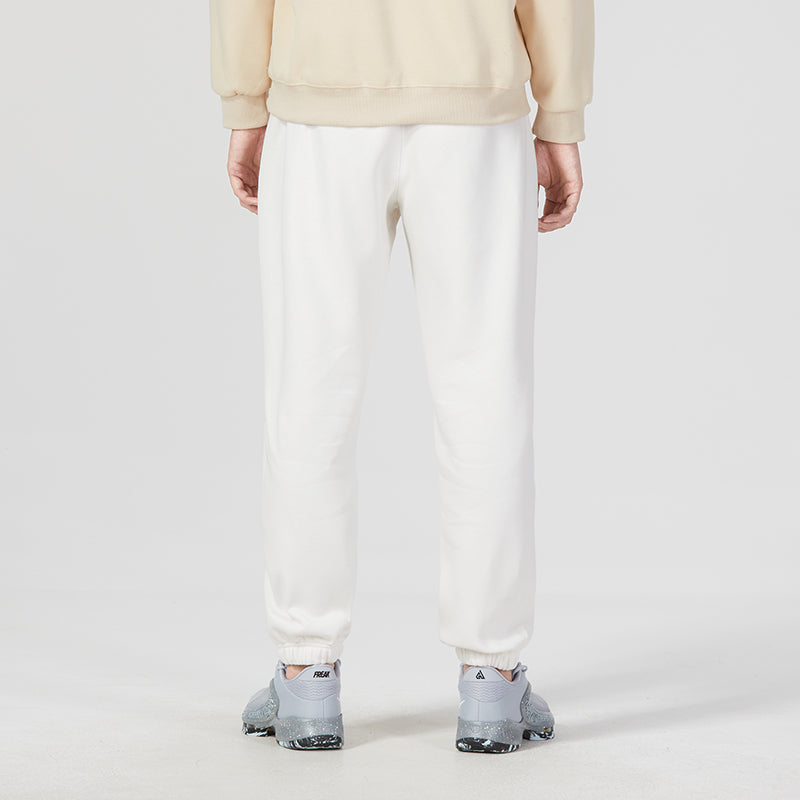Nike Club Fleece Multi Logo Pants 'White Black' DX0796-030