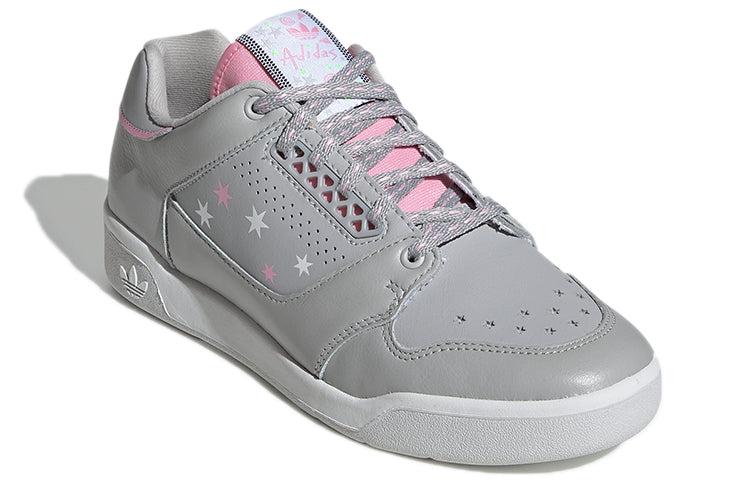 adidas originals Slamcourt Non-Slip Wear-Resistant Casual Skate Shoes Gray Unisex EF2088