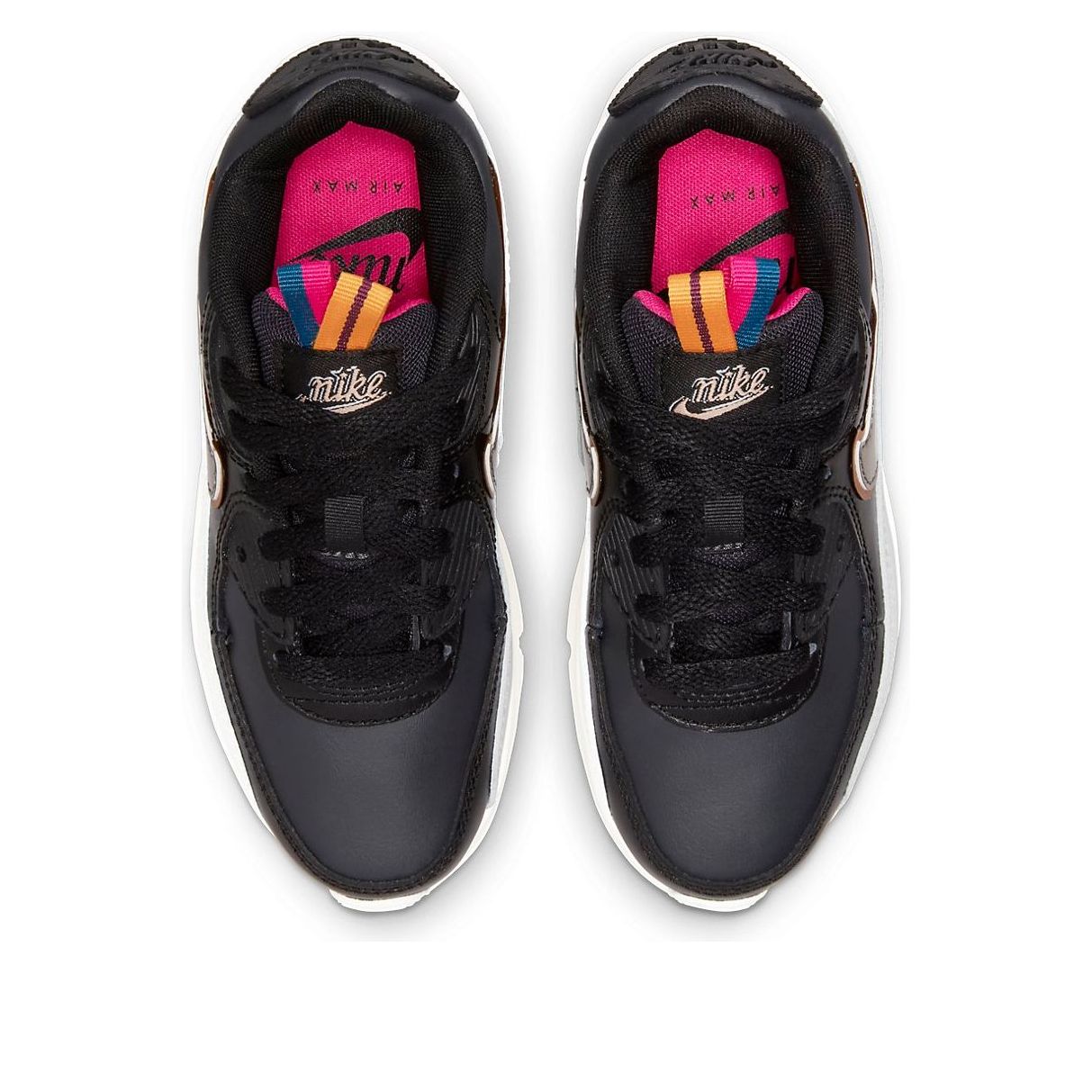 (PS) Nike Air Max 90 Leather SE 'Off Noir Metallic Pewter' DJ0415-001