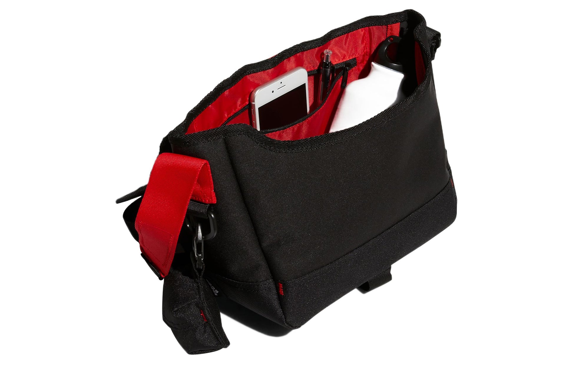 adidas Newy Crossbody Bag 'Black Red' II0630