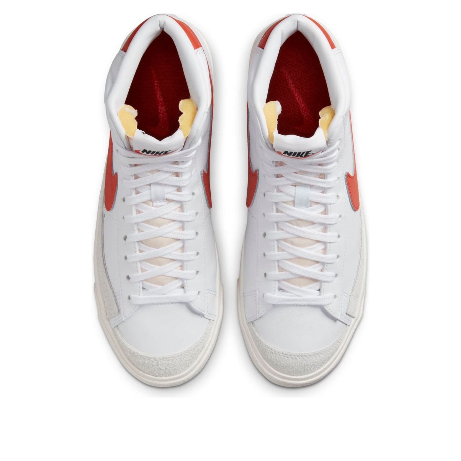 (WMNS) Nike Blazer Mid '77 'White Orange' DZ4408-100