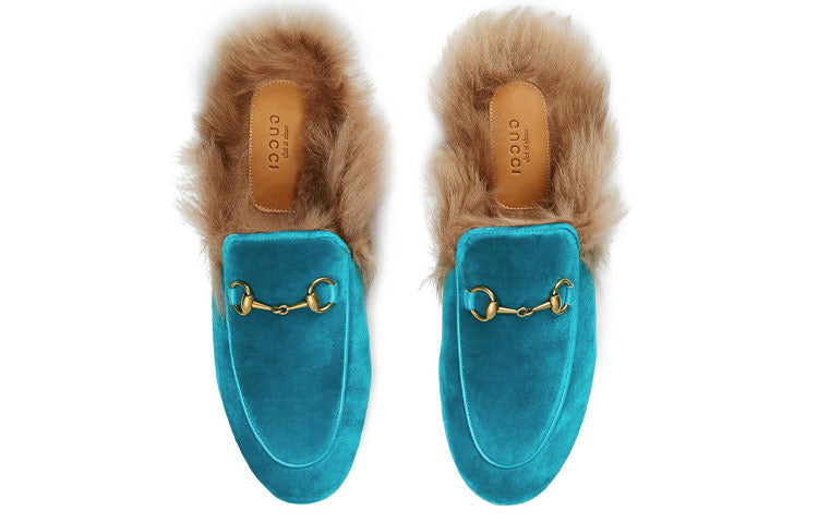 (WMNS) Gucci Shoe Blue 448657-K4D50-4461