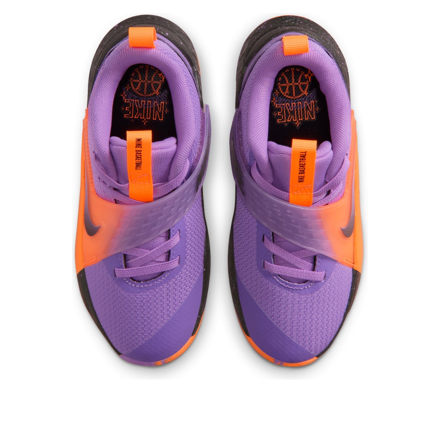 (PS) Nike Team Hustle D 12 'Bright Violet Total Orange' IO9849-500