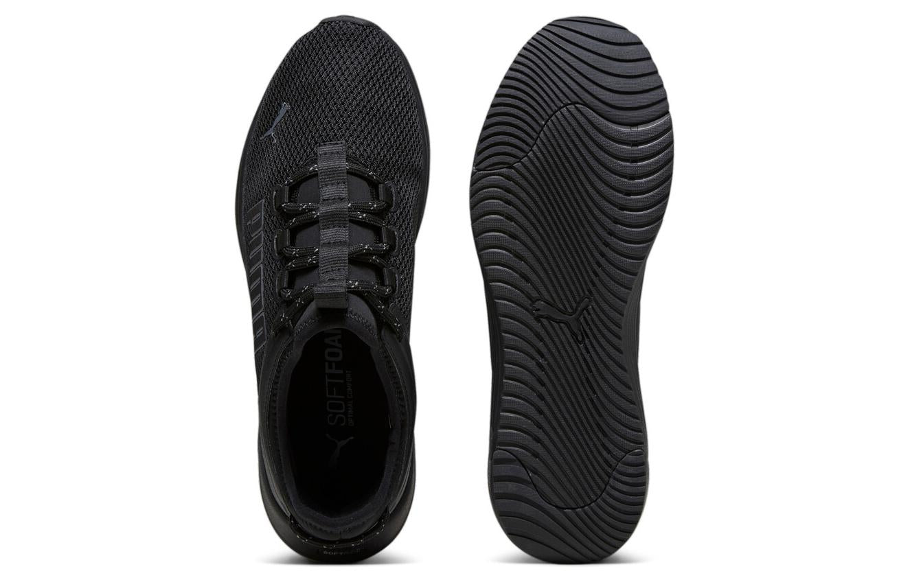 PUMA Softride Astro Slip-On 'Black Cool Dark Grey' 378799-01