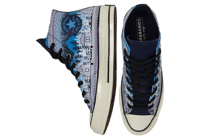 Converse Chuck 70 High 'Holiday Sweater - Midnight Navy' 172135C