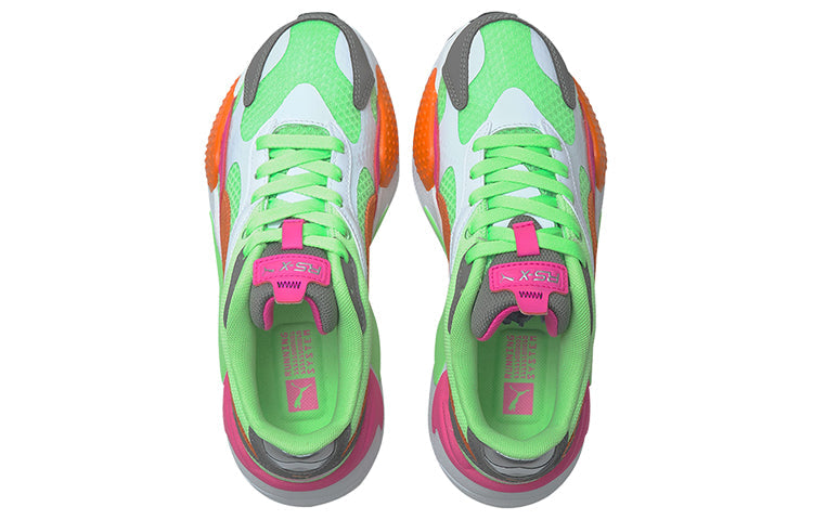 (WMNS) PUMA RS-X3 Exotica 'Elektro Green' 373951-01