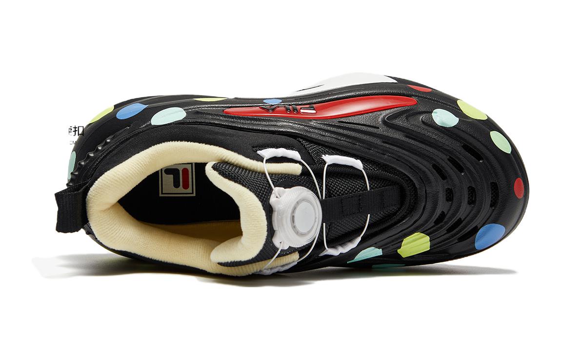 (GS) FILA Whale Sneakers 'Black Multi' K15B341116FPF