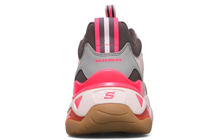 (WMNS) Skechers D'Lites 3.0 Air Running Shoes Red 149085-PKGY
