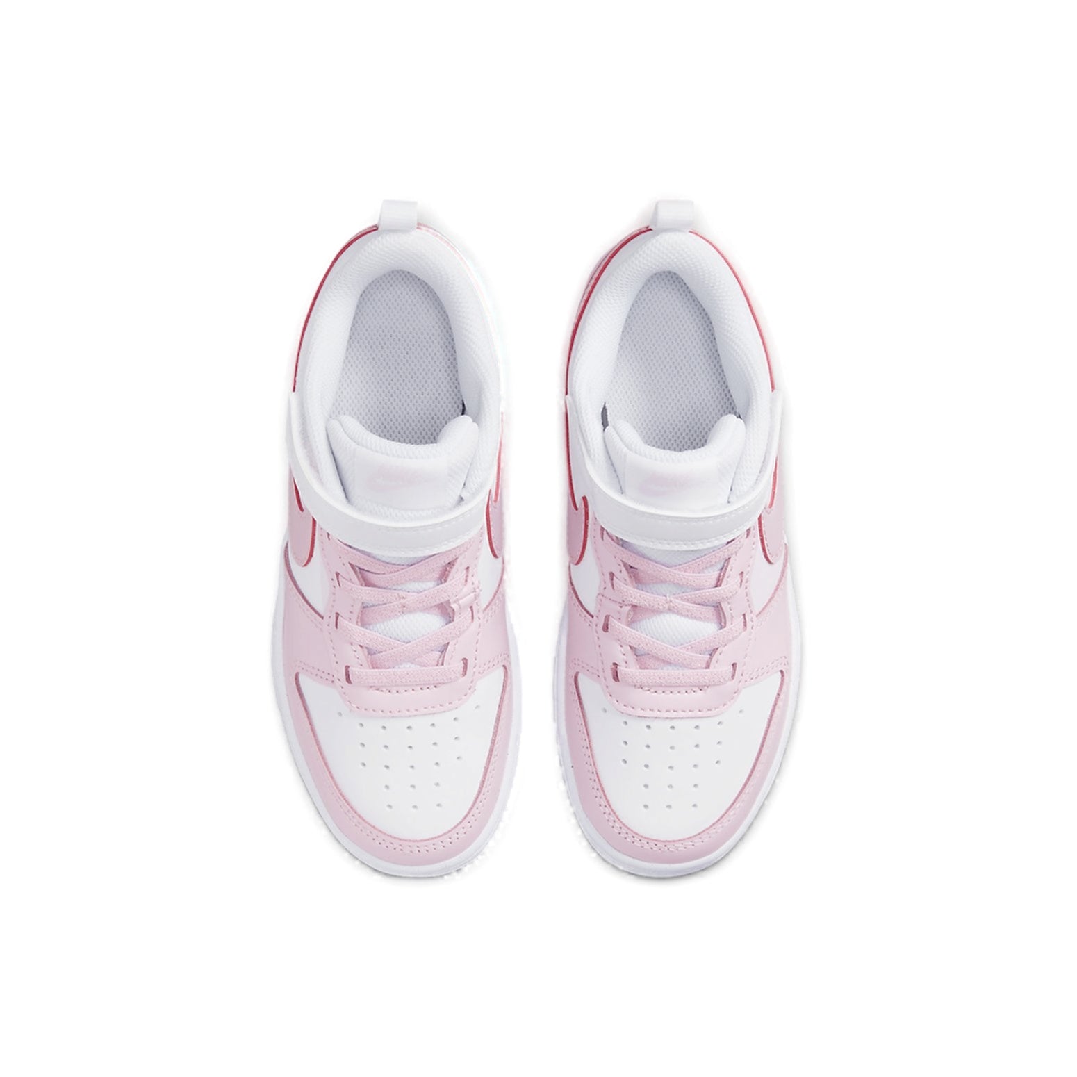 (PS) Nike Court Borough Low 2 'White Pink Foam' DQ0473-100