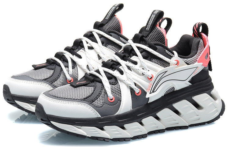 (WMNS) Li-Ning Wings 'Gray White Black' ARLQ044-3