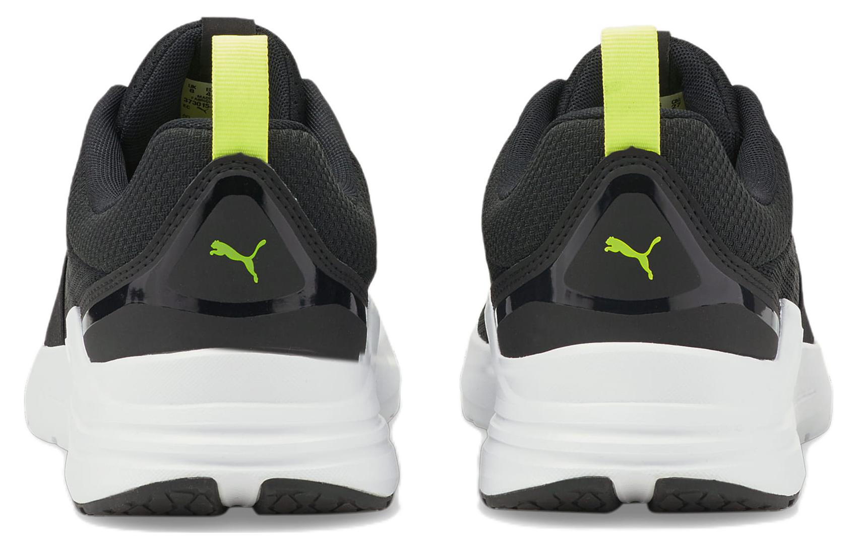 PUMA Shoes 'Black Yellow White' 373015-17