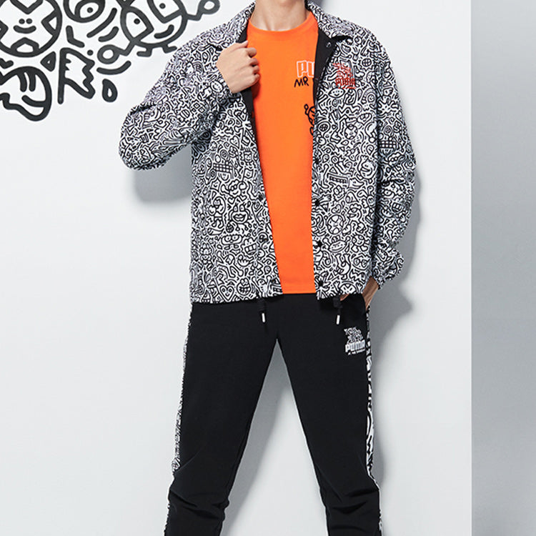 PUMA x Mr Doodle Pants 'Black White' 59865051